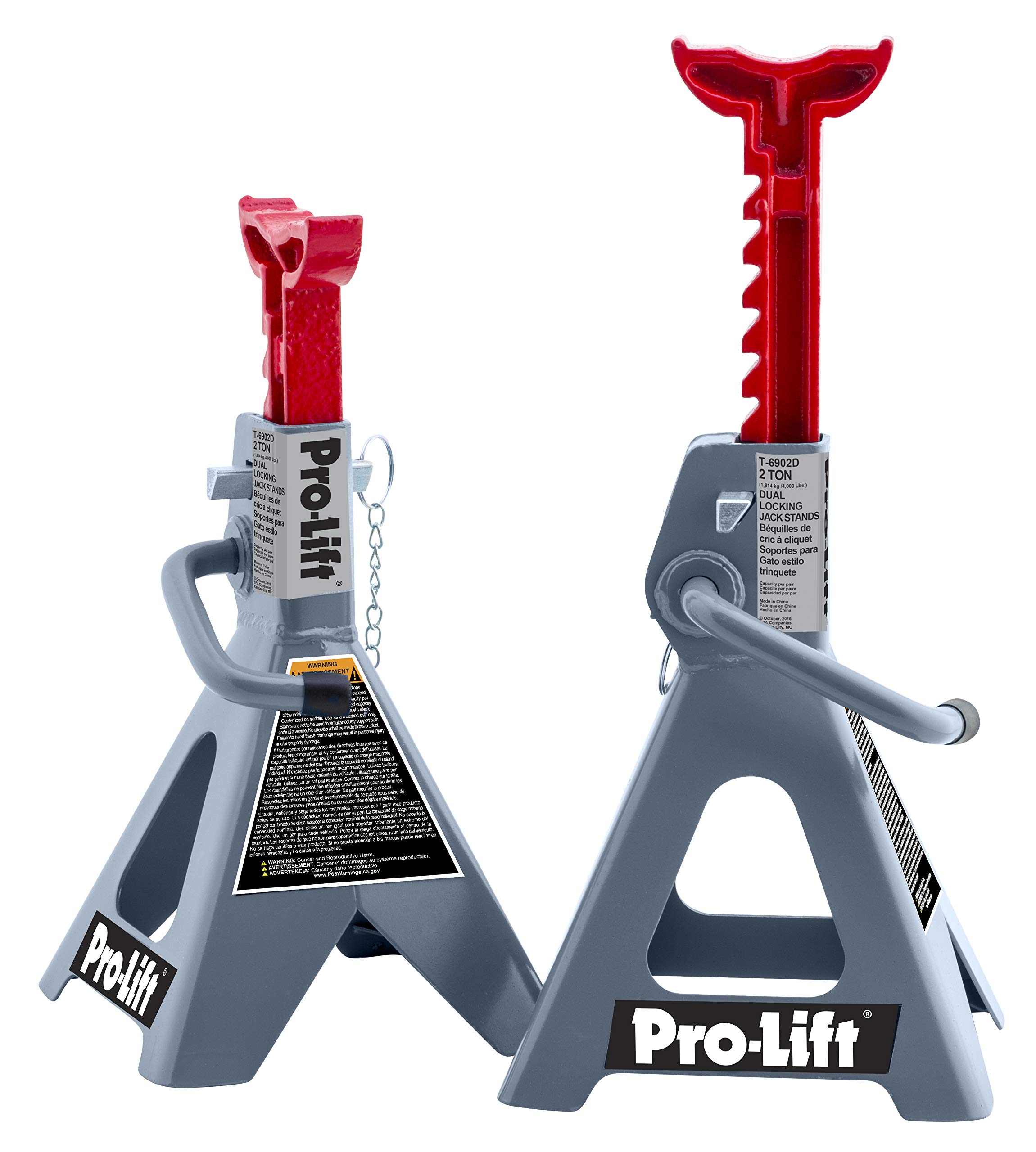 Amazon.com: Pro-LifT T-6902D Double Pin Jack Stand - 2 Ton, 1 Pack